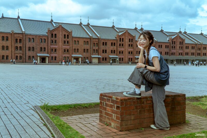 お気に入りのコンバースと一緒に横浜旅行