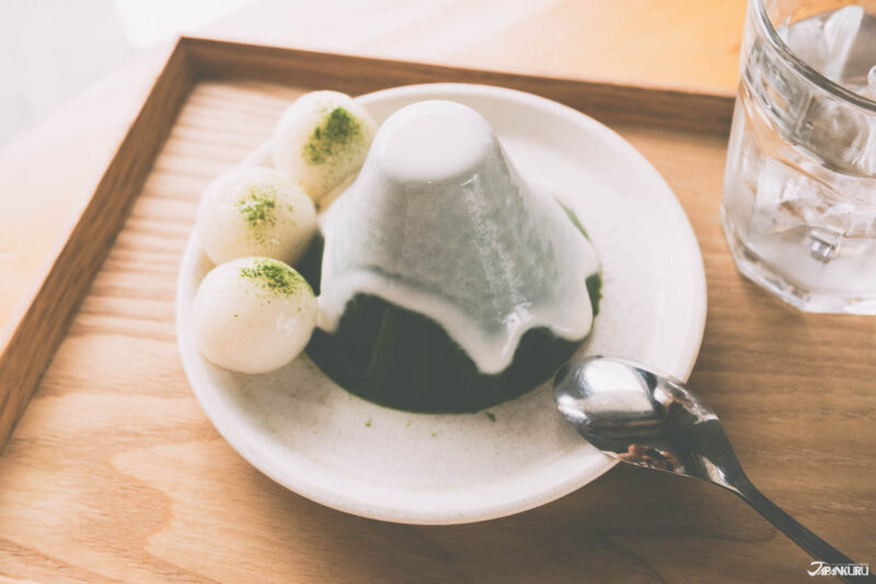 熱海青葉舍的富士布丁