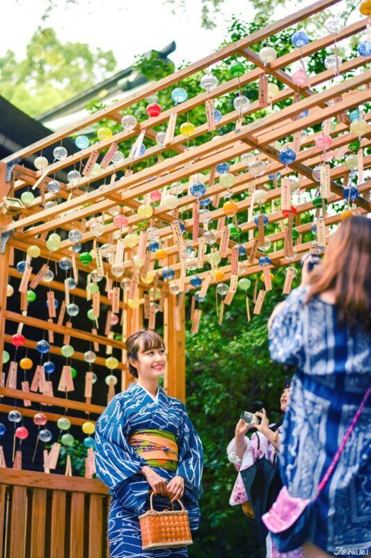 เทศกาลกระดิ่งลมศาลเจ้าฮิคาวะ