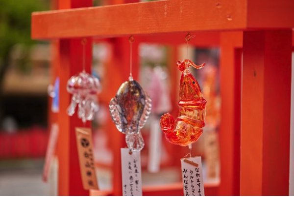 เทศกาลกระดิ่งลมชิจิทานะบาตะ ศาลเจ้าฮาคุซัน